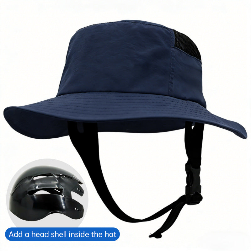 Lightweight adjustable helmet hat
