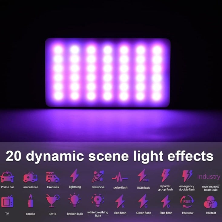 Cross-border mobile live streaming, video, photography fill light LED