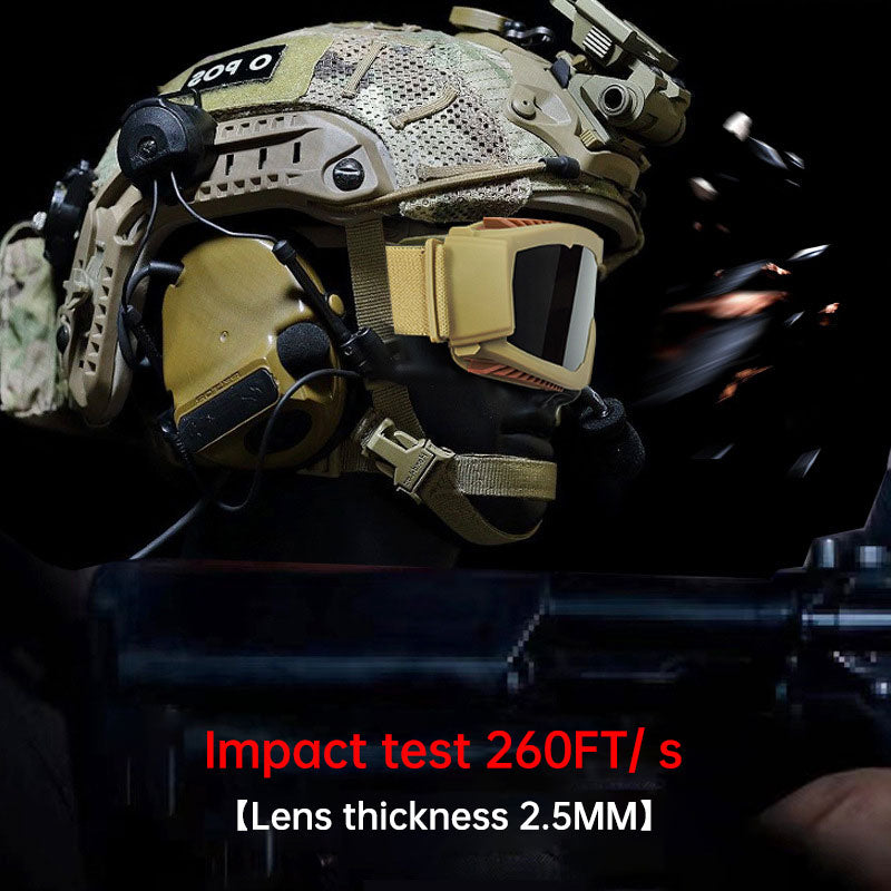 Tactical glasses anti-sand