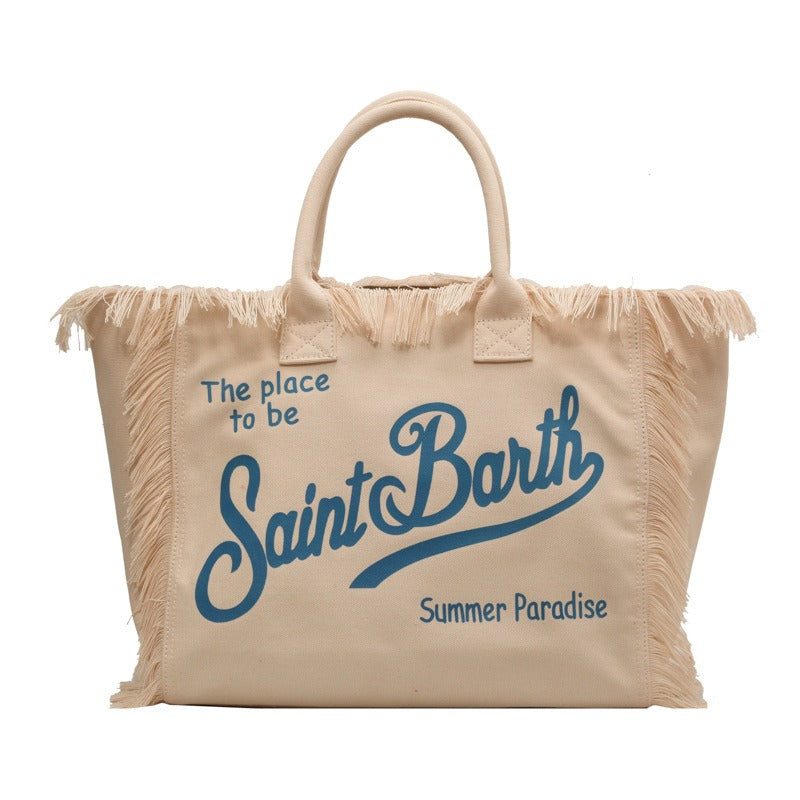 Denim Large Capacity Tote Bag