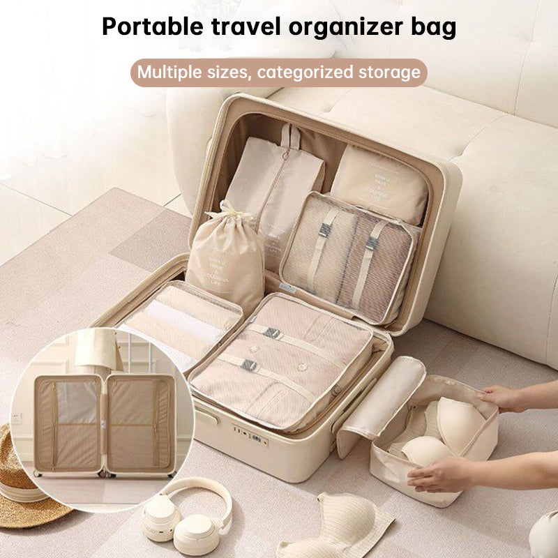 7Pcs travel packing cubes