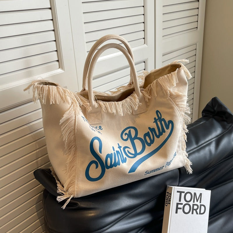 Denim Large Capacity Tote Bag