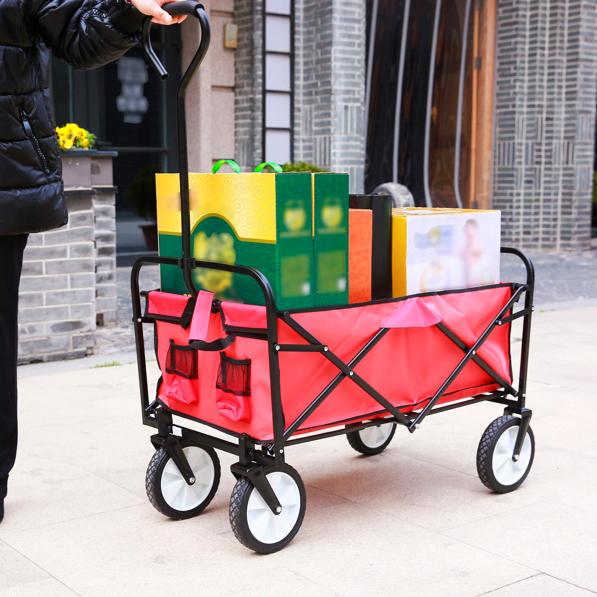 Folding Wagon (Red)