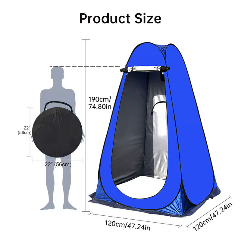 Portable outdoor camping tent: Single person