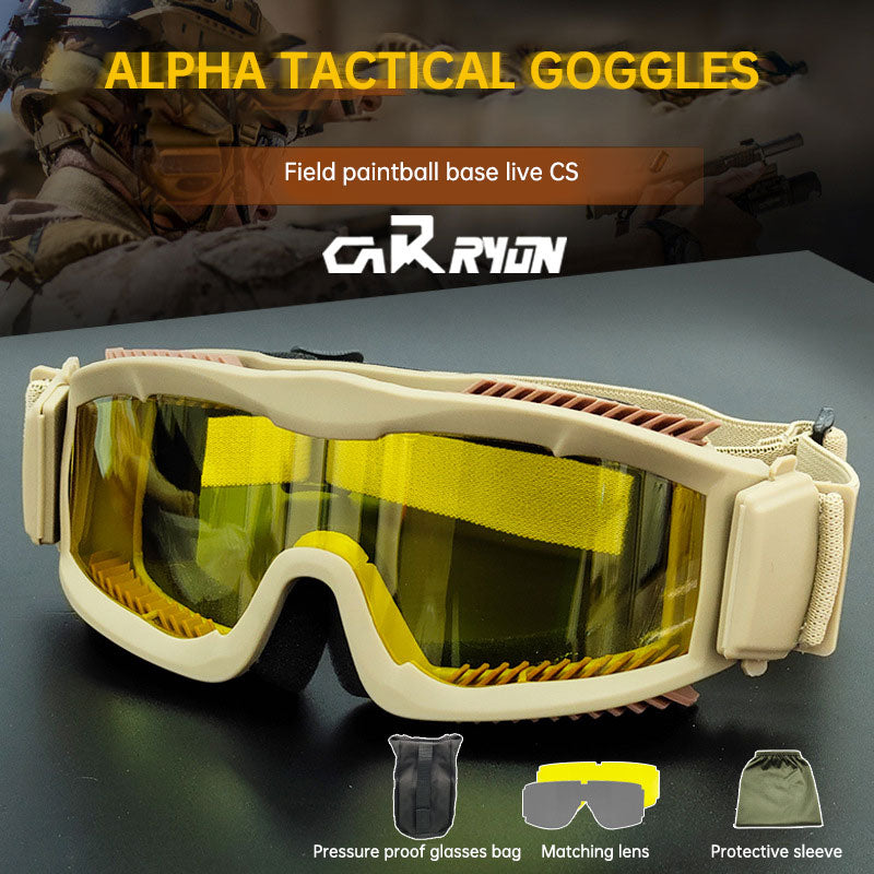 Tactical glasses anti-sand