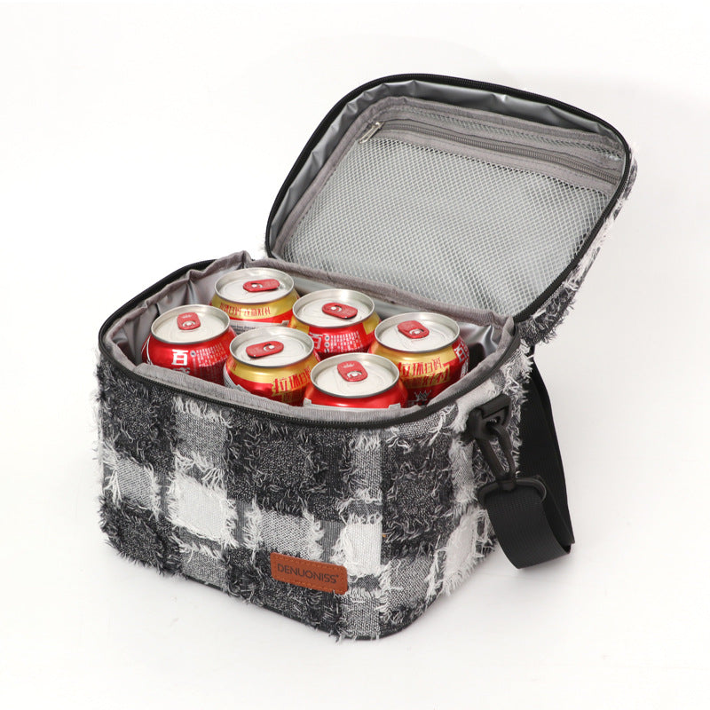 Creative portable hand-held insulated bag