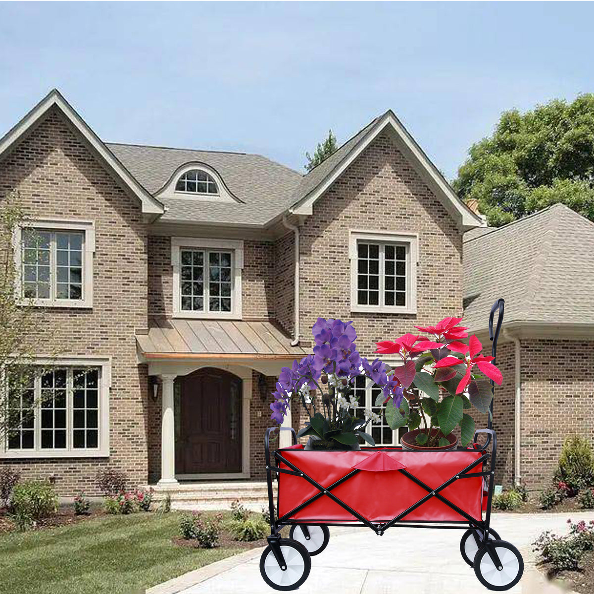 Folding Wagon (Red)