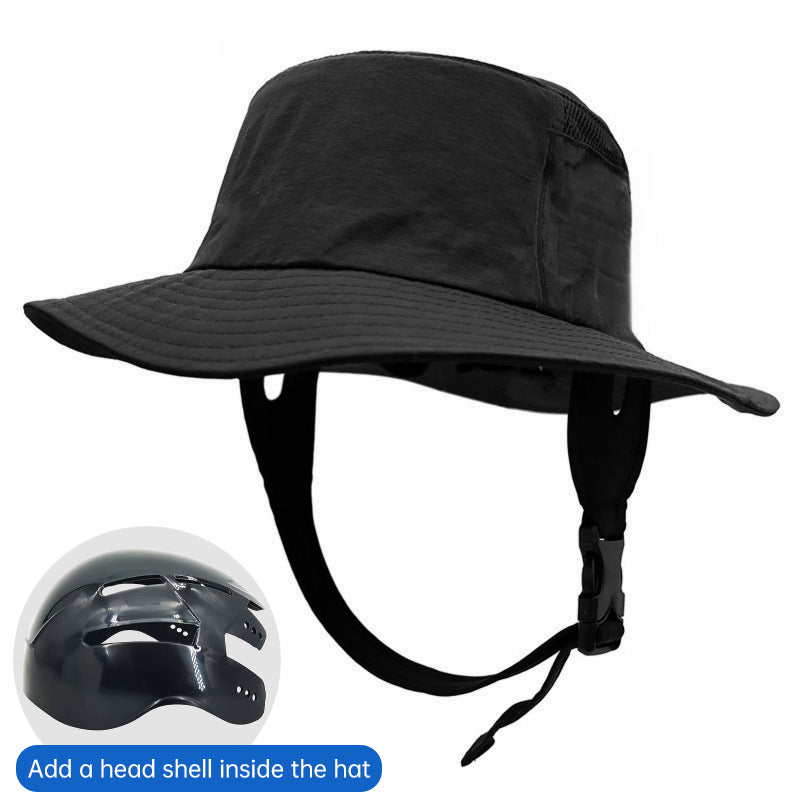 Lightweight adjustable helmet hat