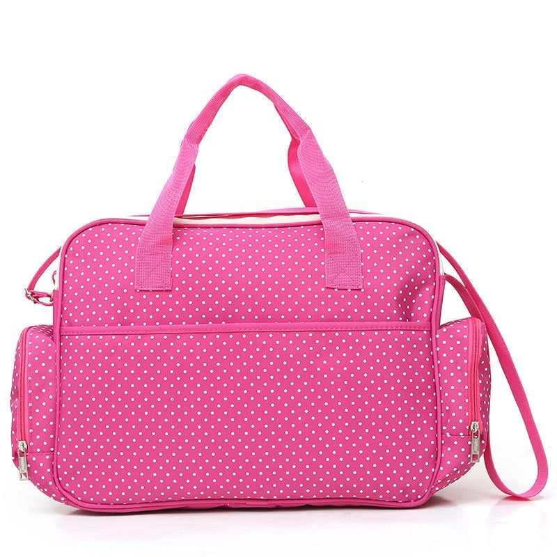 5 pieces multifunctional large capacity mother diaper bag for babies