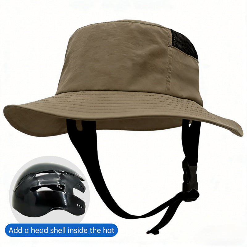Lightweight adjustable helmet hat