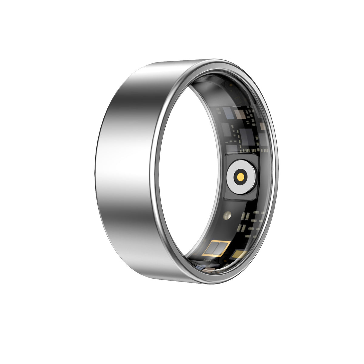 Smart fitness tracker with step counting, gesture control
