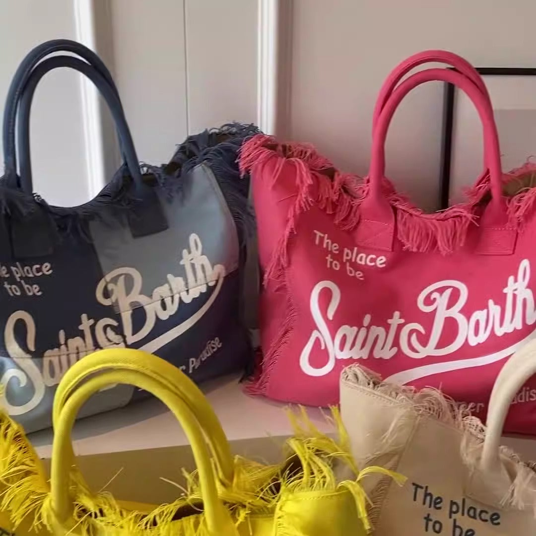 Denim Large Capacity Tote Bag