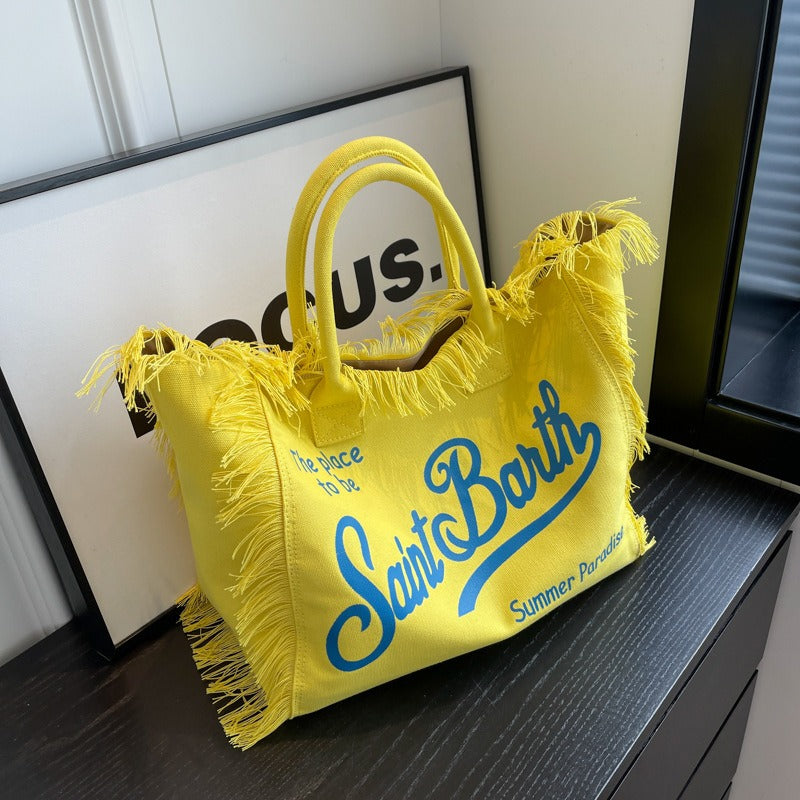 Denim Large Capacity Tote Bag