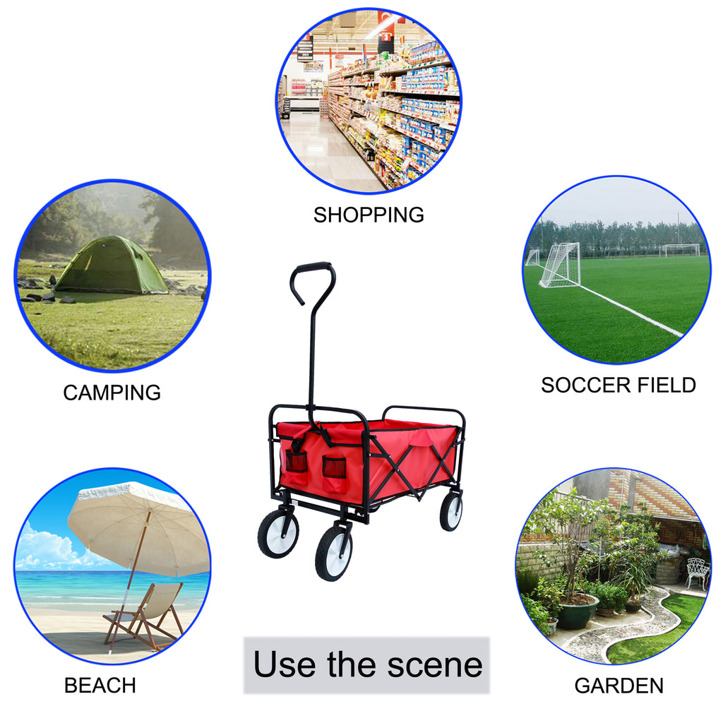 Folding Wagon (Red)