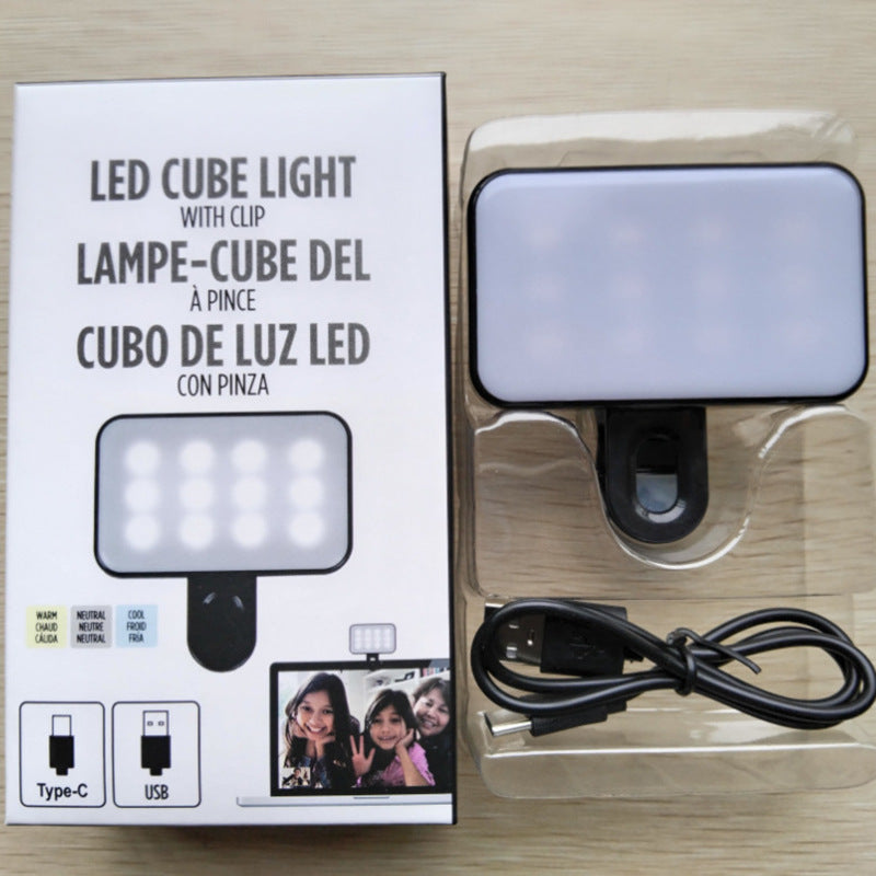 Cross-border mobile live streaming, video, photography fill light LED