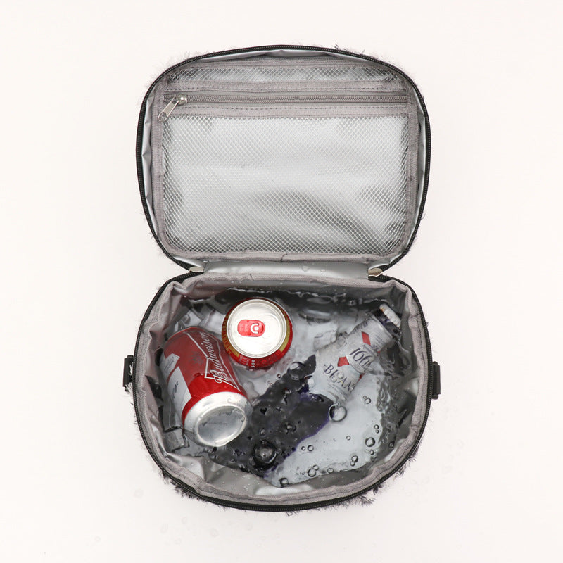 Creative portable hand-held insulated bag