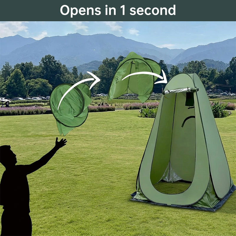 Portable outdoor camping tent: Single person
