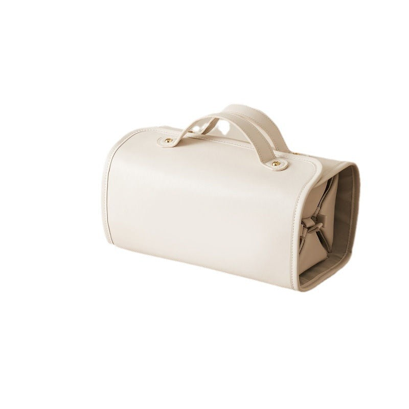 Folding makeup bag with large capacity