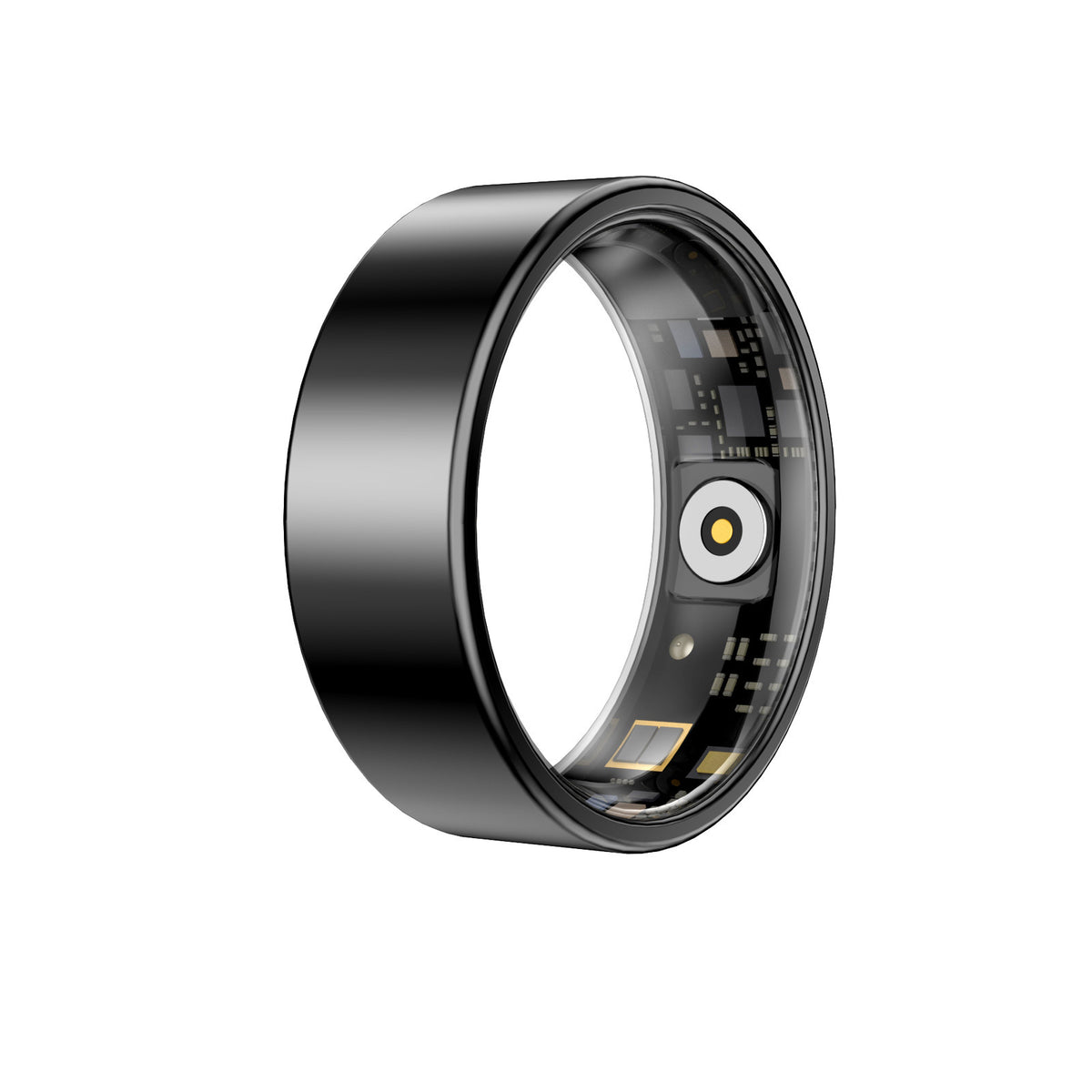 Smart fitness tracker with step counting, gesture control