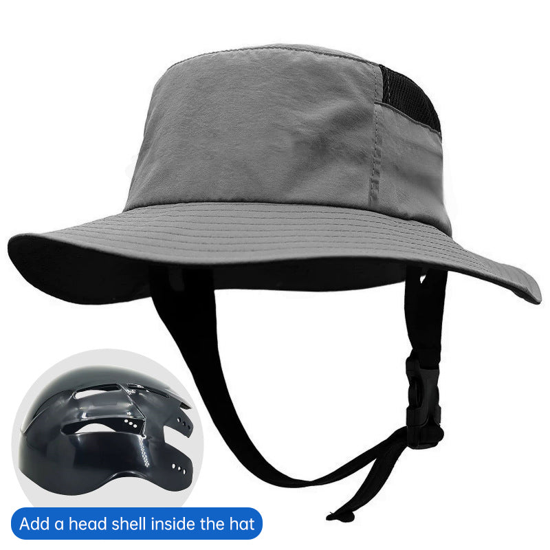Lightweight adjustable helmet hat