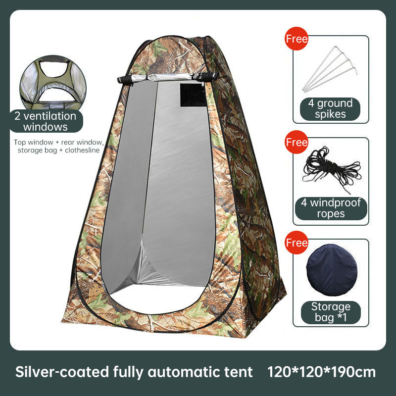 Portable outdoor camping tent: Single person