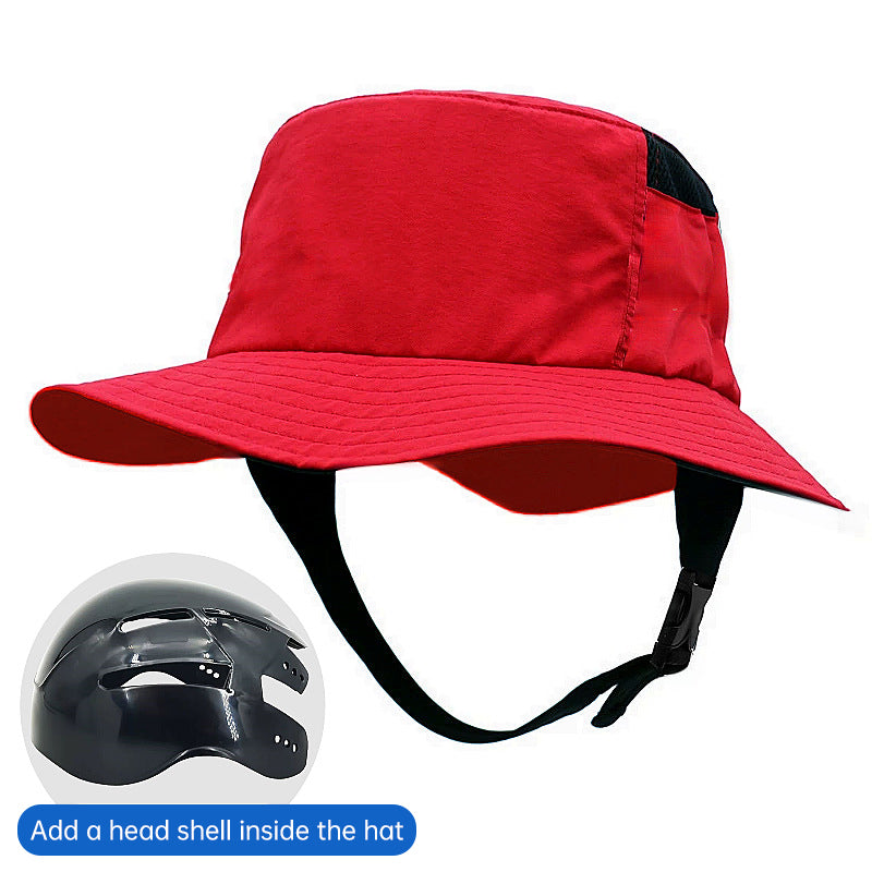Lightweight adjustable helmet hat