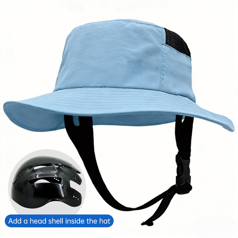Lightweight adjustable helmet hat