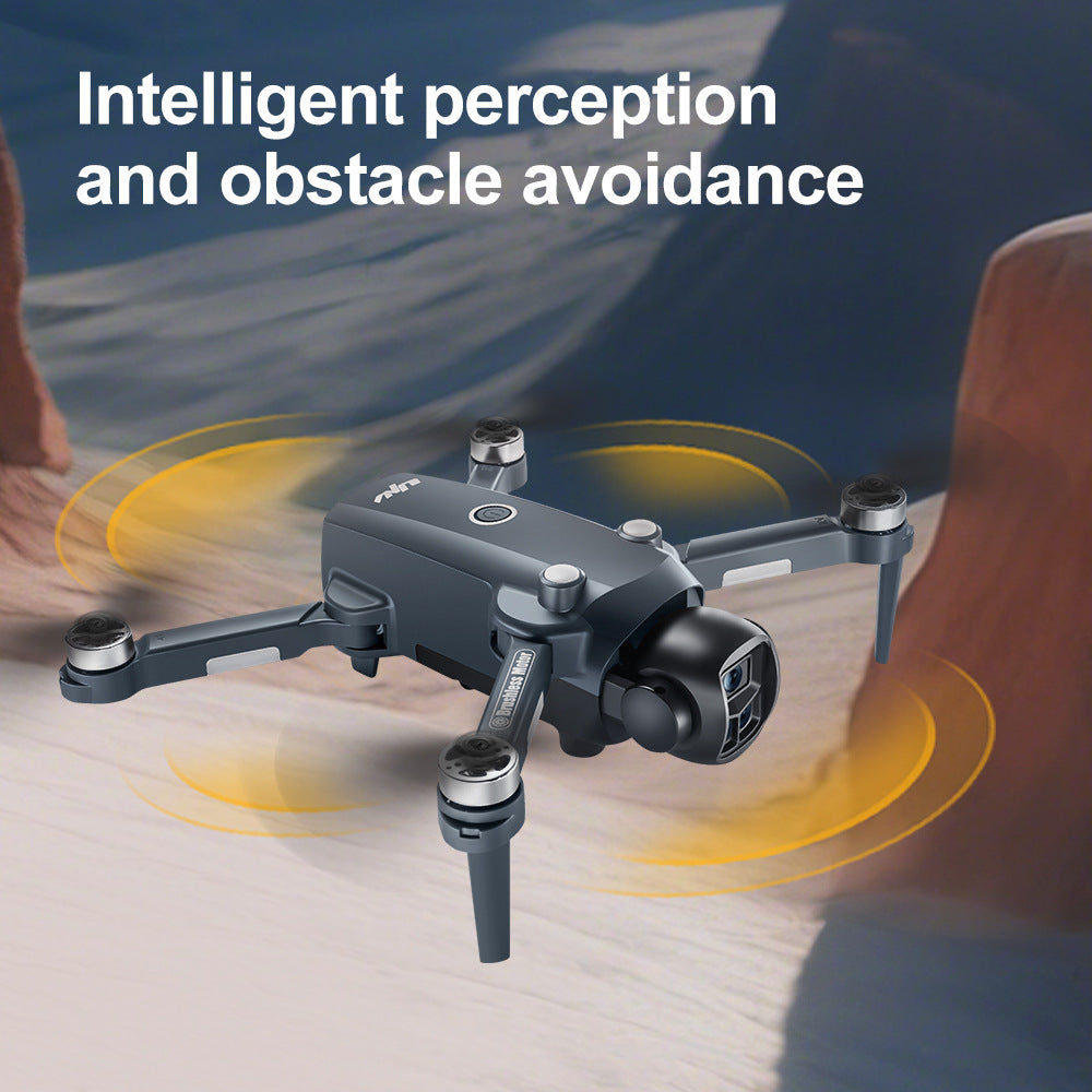 Drone with triple cameras
