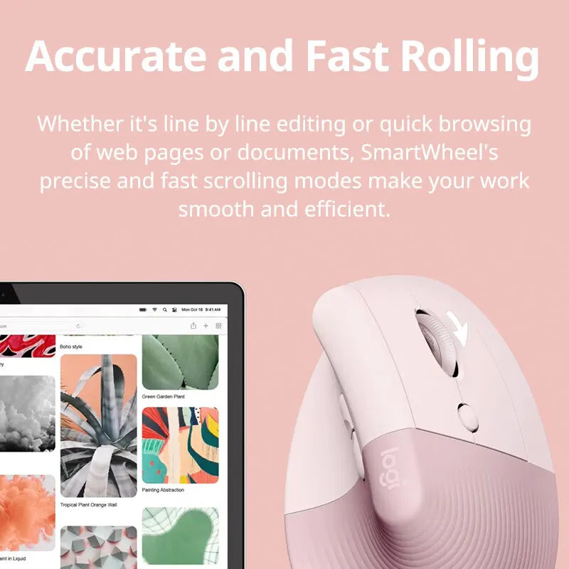 Logitech lift mouse, wireless bluetooth mouse