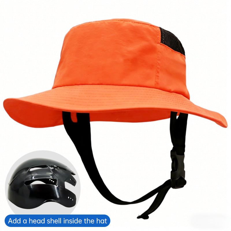 Lightweight adjustable helmet hat