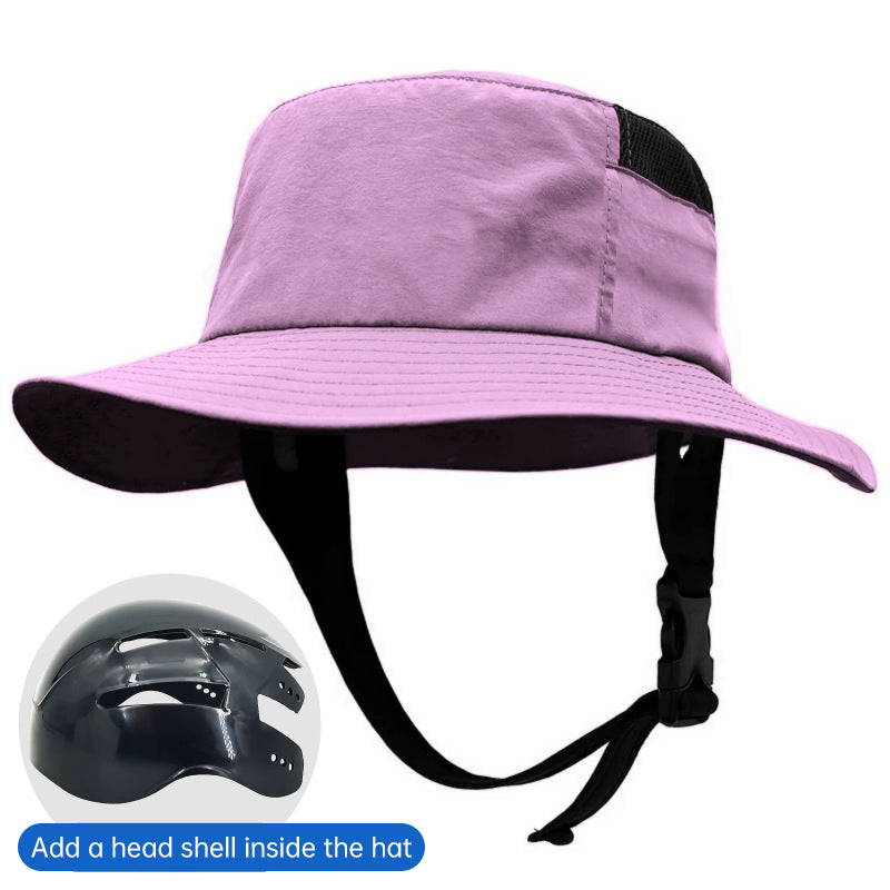 Lightweight adjustable helmet hat