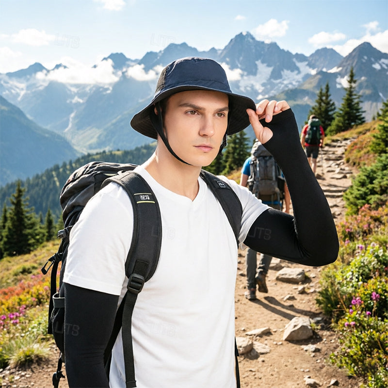 Lightweight adjustable helmet hat