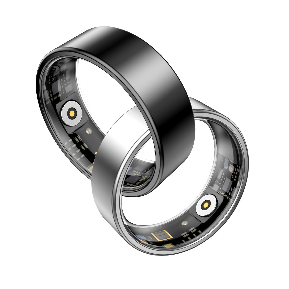 Smart fitness tracker with step counting, gesture control