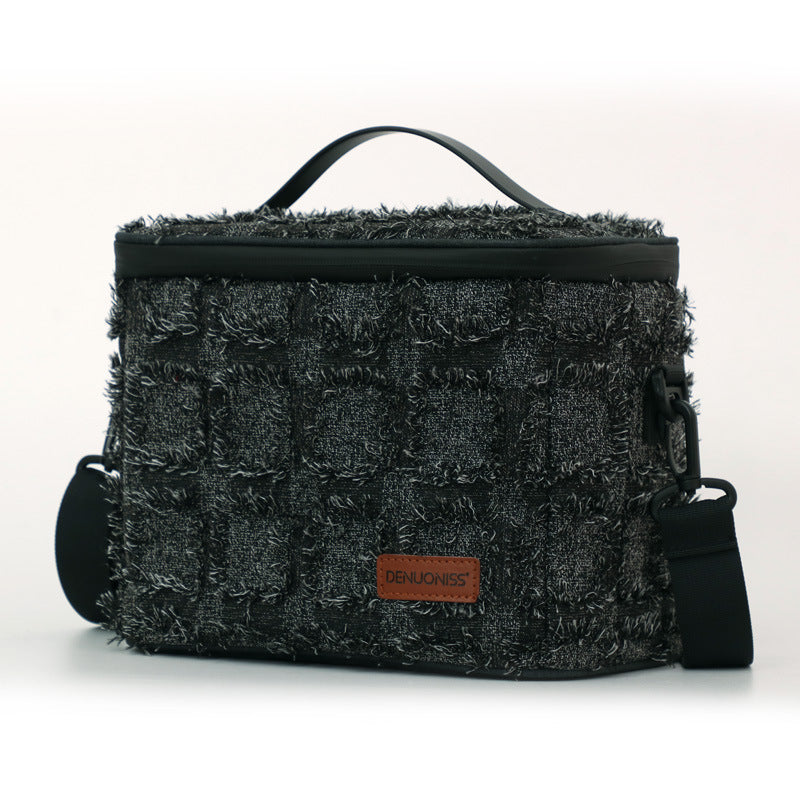 Creative portable hand-held insulated bag