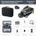 Drone with triple cameras
