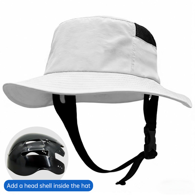 Lightweight adjustable helmet hat