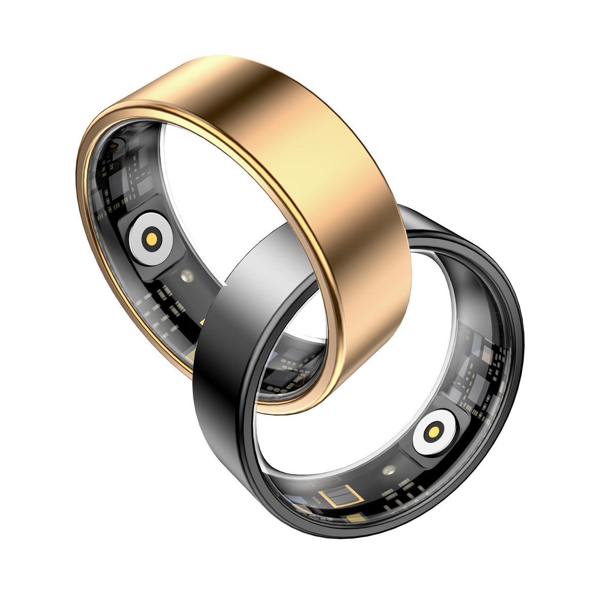 Smart fitness tracker with step counting, gesture control