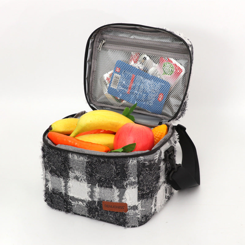 Creative portable hand-held insulated bag